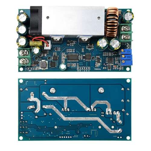 DC-DC Buck Converter Module 10-75V to 2-60V 20A Adjustable Step-Down MPPT Solar Charging Module CC CV 2