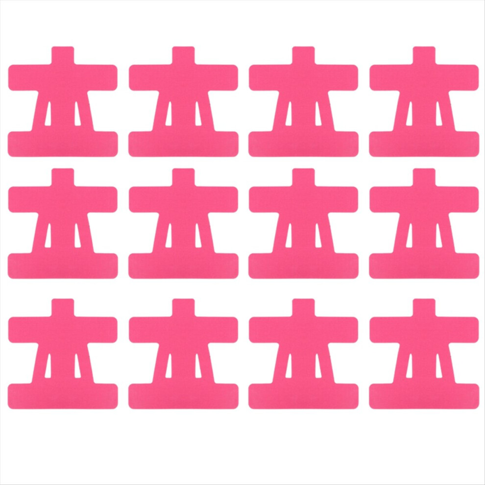 12Pcs Count Kinesiology Tape Shoulder Pain Relief Pre Cut Sports Waterproof Breathable Muscle Sports Marathon