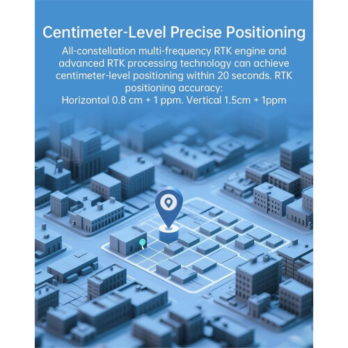 GPS RTK Module, Centimeter-Level High- Tracker, All-Constellation(GPS/BDS/GLONASS//QZSS) GNSS Receive 2