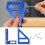 3D Multi-Angle Measuring Ruler, Woodworking Square Protractor, High Accurate Tool for Engineers and Carpenters, 003B 5