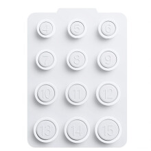 Ring 4 Sizing Kit for Ring 4 Professional Finger Measuring Tool Smart Ring Find Your Before Buy Ring Size 4 to 15