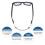 2Pcs Adjustable Eyeglass Strap for //Meta Gen 2 Accessories, Eyewear String Holder for Meta Smart Glasses 4
