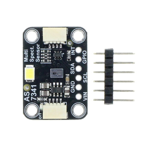 AS7341 11-CH Sensormodule Lichtkleursensor Splitterbord Kleurmeting Detectie
