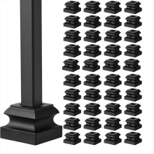 IJzeren Baluster Schoenen Trap Platte Schoen voor 1/2 Inch Vierkante Rolmand Twist Knuckle Trap Balusters 48 stuks