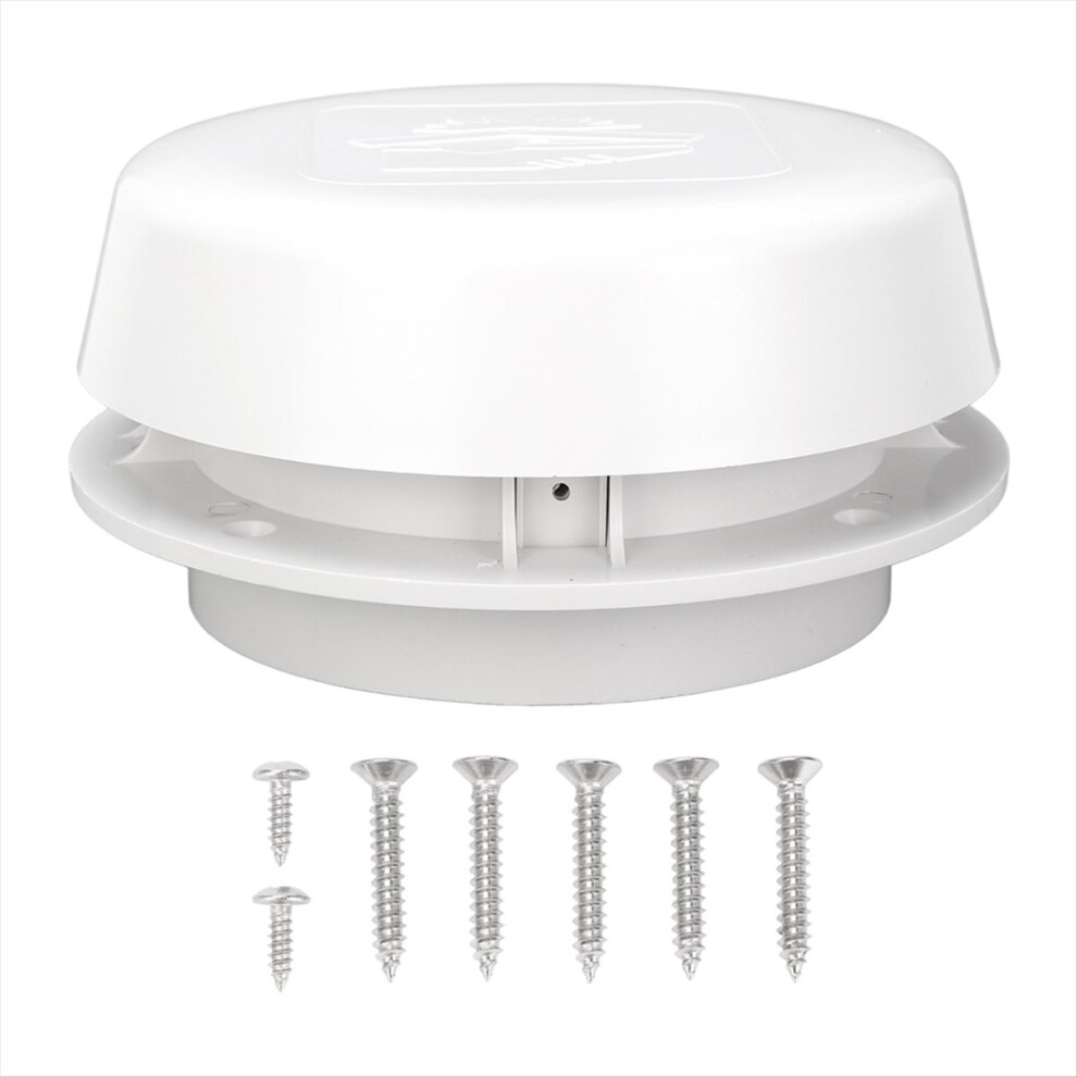 Rv Roof Vent Cap 155Mm Oxidation Resist Air Exchange Vent With Mesh For Campervan Yacht Mushroom Ventilation Cap 4854054951612