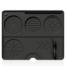 Espresso-tampermat, antislip-koffie-tampermat, espresso-accessoire voor thuis, keuken en bar B