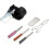 Kit d'affûtage pour outils d'extérieur avec meules et guide d'angle d'affûtage 1