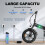 EMOKO EC20 Pro electric bicycle, 50KM/H MAX, black 3