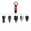 Socket Holder Keychain 3pc -1/2inch Socket Organizer with Quick Release and Clip - Impact Wrench and Toolbox Accessories 5