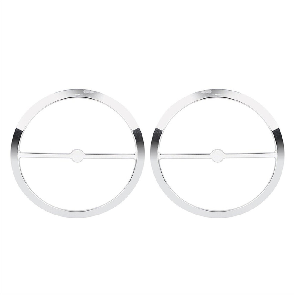 Chrome Speaker Trim Rings Grill Cover For Tri Glide Ultra Flhtcutg 2014+ 4854054954323