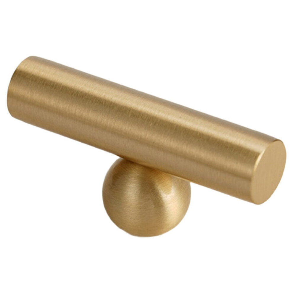 Brass Cabinet Handle - Modern Minimalist Design For Wardrobe And Drawer A 4853165738525