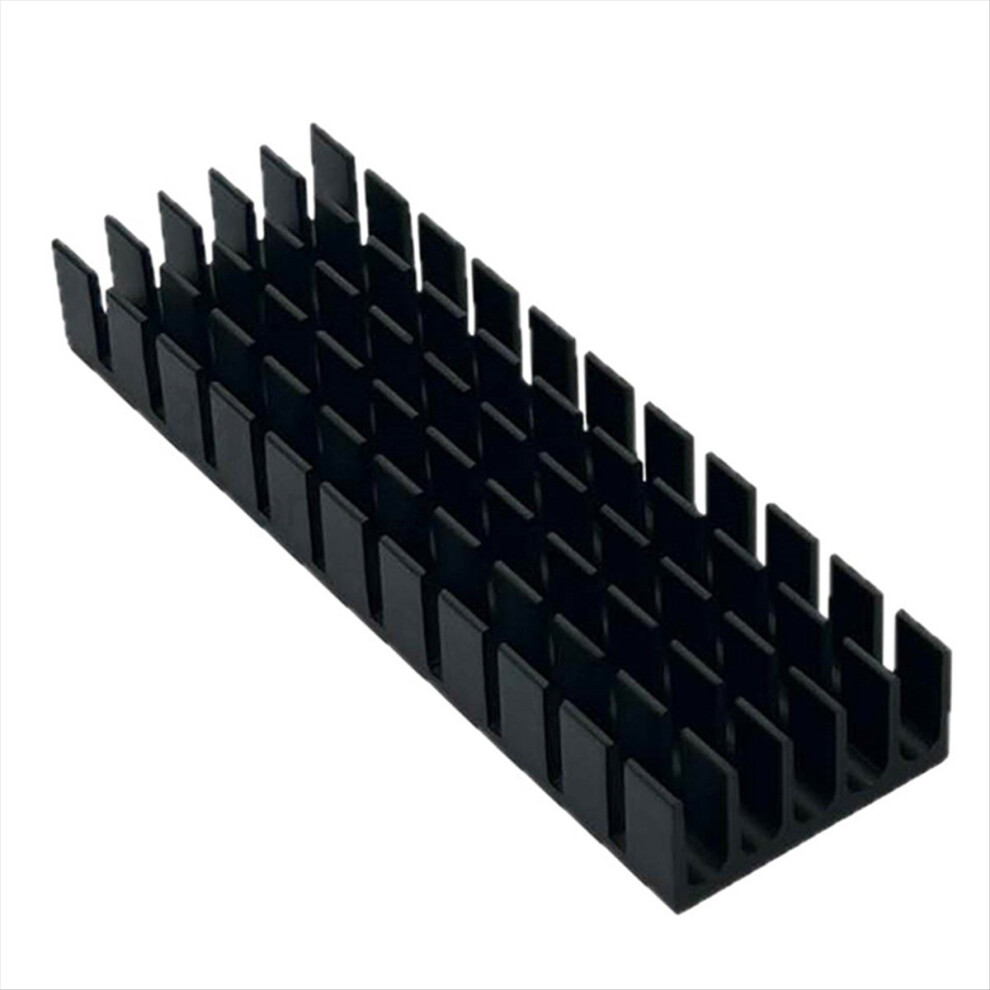 Aluminum Heatsink Radiator Heat Sink For Electronic Ram Chip Led Ssd Cooling With Thermal Conductive Tape 70X22x10mm 4854054943747