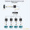 4K -Compatible KVM Extender 200m Audio Video Extension with IR Plug & Play High-Resolution Network Cable Support(EU) 5