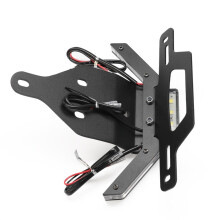 Suporte de placa de motocicleta com luz LED para 450SR, 450SRS, 250SRS e 450NK. Eliminador de rabeta.