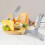 6pcs Cheese Slicer Kit, Wrench Comfortable Handle Wire Replacement for Block Butter Adjustable Slicing Kitchen Tools 2