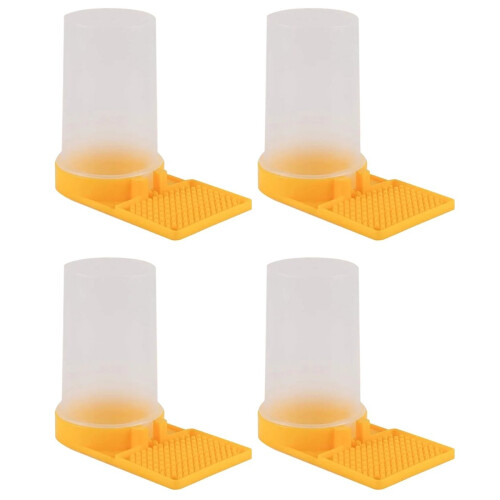 Bee Feeder Drinking Water Waterer Beekeeping Feeders Watering Bees Tools Supplies Feeding Bee Drinker Tools4pc