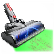 Vacuum Head for V7 V8 V10 V11 V15 G5 Gen5, Quick-Release Soft Roller Cleaner Head with Full-Area LED Green Light