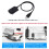 Cabo USB para IDE, conversor USB 3.0 para IDE de 2,5/3,5/5,25 polegadas para USB, compatível com DVD-ROM, CD-RW e gravadores de CD. 6