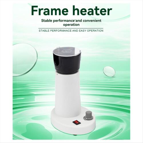 -6C Optical Eyeglasses Frame Warmer Frame Heater Temperature Adjustable Ceramic Heating Glasses Fast Blowing EU-Plug 1