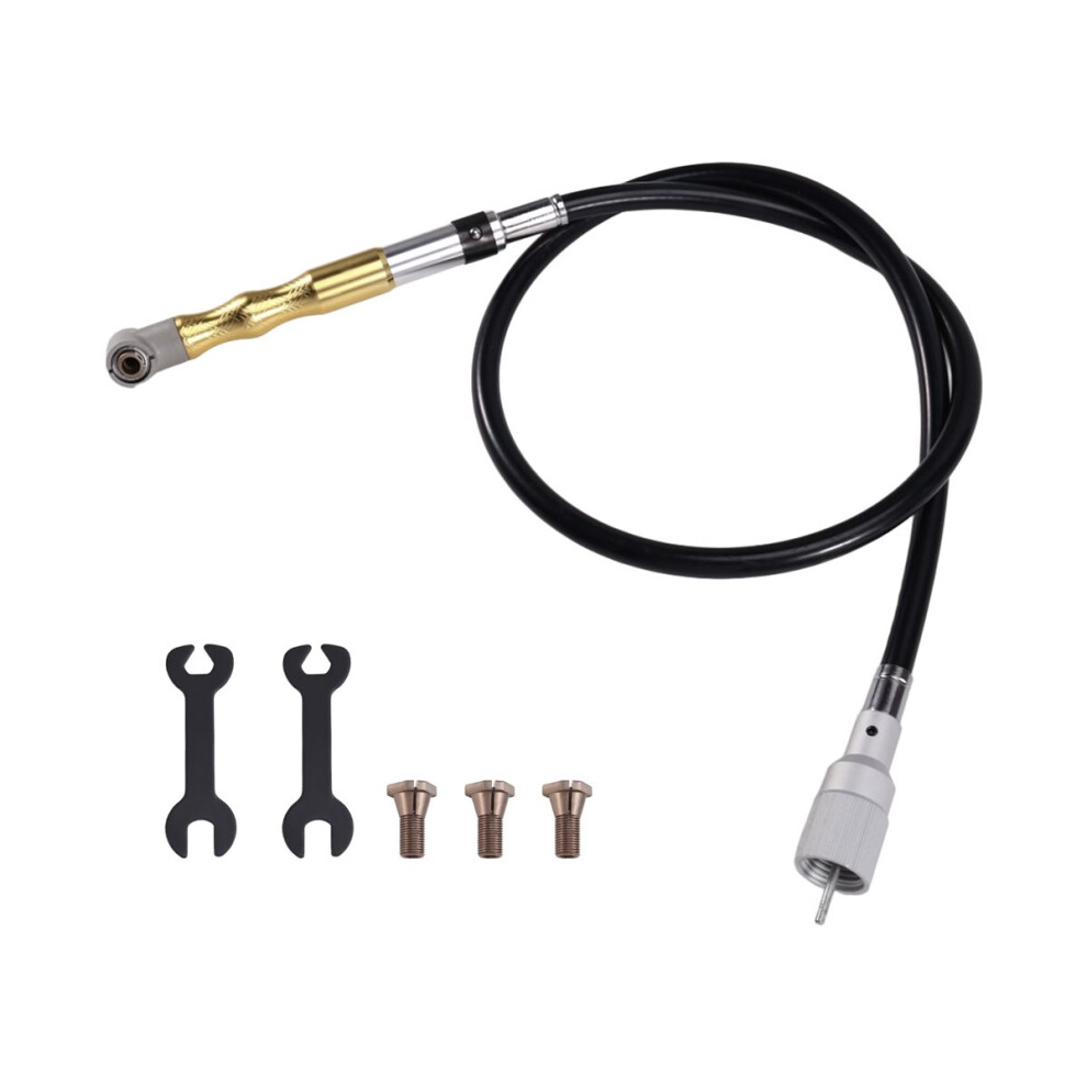 90 Degree Air Grinder Pneumatic Tool Mini Grinder Grinding Polishing Tool Set Electric Grinder Transfer Head Replace 4854054987161