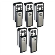 Lot de 5 télécommandes 114253 pour porte de garage/portail (433,92 MHz) compatibles avec les modèles 104257, 104251 et 114253.