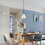 Creative Pendant Lights Modern Pendant Light Blue Iron Metal Ceiling Light 25CM E27 3