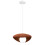 30CM Creative Personalized Pendant Light Indoor Ceiling Light E27 Retro Pendant Light Modern Orange Pendant Lights 1