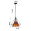2PCS Creative Pendant Lights Modern Pendant Light Brown Iron Metal Ceiling Light 25CM E27 5