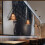 2PCS Creative Pendant Lights Modern Pendant Light Brown Iron Metal Ceiling Light 25CM E27 4