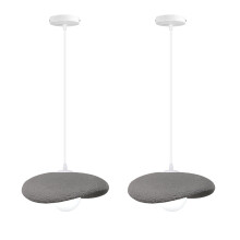 2X 30CM Creative Personalized Pendant Light Indoor Ceiling Light E27 Retro Pendant Light Modern Grey Pendant Lights