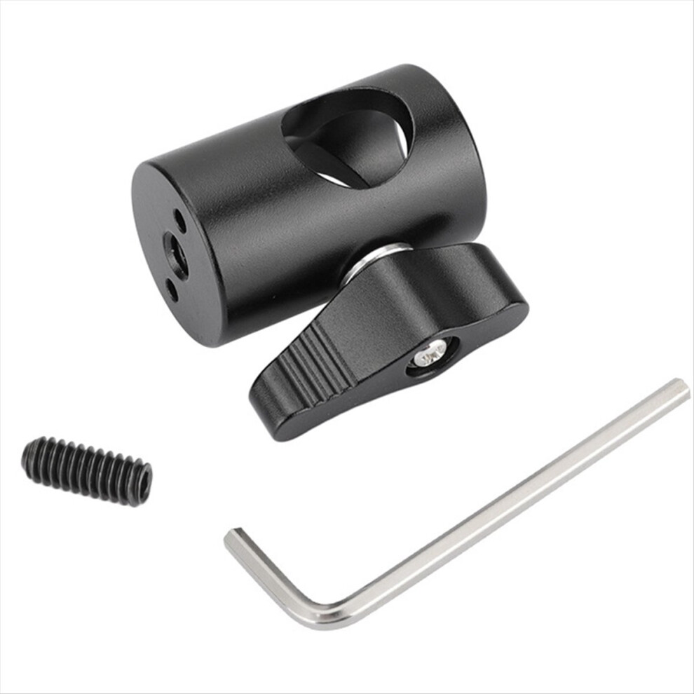 16Mm Stand Head Adapter Connector With 1/4Inch Thread Screw Mount For Dslr Camera Monitor/Flashlight/Tripod Mount Light 4854054971245
