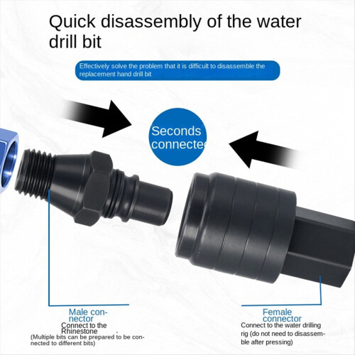 Quick Connector Set: Effortless Bit Changes Versatile Compatibility Hand Tools Parts Power Tool Accessories 2