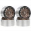 4 τεμάχια μεταλλικοί τροχοί Beadlock 1,55" με ζάντες 5 ακτίνων για RC 1/10 D90 CC01 LC70 MST καφέ 1