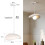2X 30CM Creative Personalized Pendant Light Indoor Ceiling Light E27 Retro Pendant Light Modern White Pendant Lights 5