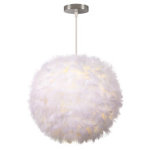30CM Romantic Pendant Lights Feather Pendant Light Modern Chandelier E27 Nordic Pendant Lights