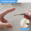 Rechargeable Thread Zapper Tool:Replaceable Tip for Finishing Threads Ends of Craft Beading,Embroidery,Leather Sewing A 7