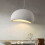 2X 60CM Creative Personalized Chandelier Indoor Ceiling Light E27 Retro Pendant Light Modern White Pendant Lights 3