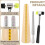 Jewelry Ring Sizer Tools Including Ring-Mandrel Sizer, Adjust Ring-Sizer Guage Making Tool for Jewelry Makers DIY 4
