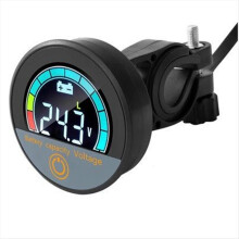 Voltmetro digitale a LED DC 7-100V 12V-84V Tester di tensione impermeabile Indicatore di capacità della batteria per auto Moto Barca