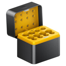 Boîtier de charge USB-C pour piles AA/AAA au lithium 1,5 V avec fonctions de sécurité avancées
