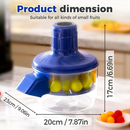 Electric Grape Peeling Machine, Automatic Small Fruit Garlic Peeler Machine, Rechargeable Fruit Peeler Machine Remover 1