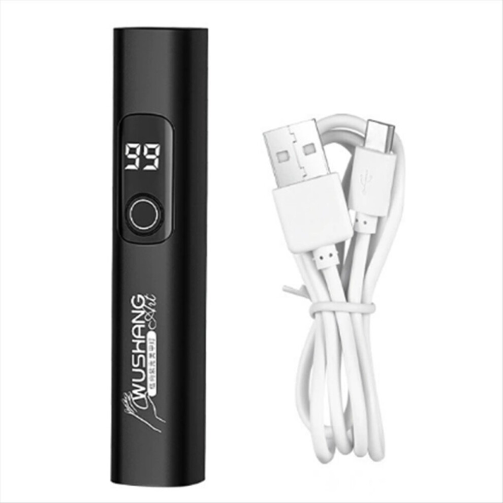 Handheld UV LED Nail Lamp for Gel Nails USB Nail Dryer for Fast Curing Portable Nail Lamp for DIY Nail Salon