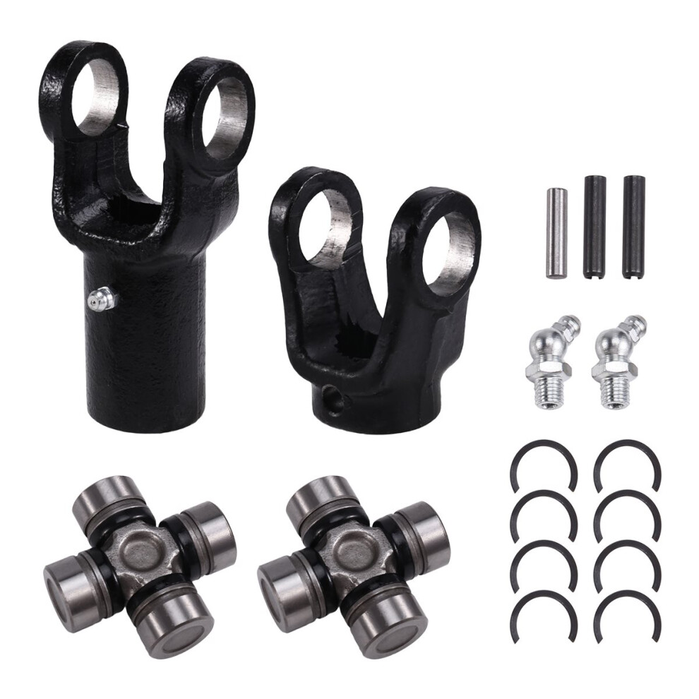 Front Prop Shaft Yoke & U-Joint For 400 2010-2014 2203704 2203698 2203703 Black/Silver 4854054977254