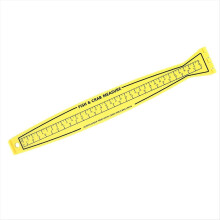 Foldable Fish Measuring Board Dual Sided Fishing Ruler for Crabs and Fish, Portable Kayak/Boat Measuring Tool