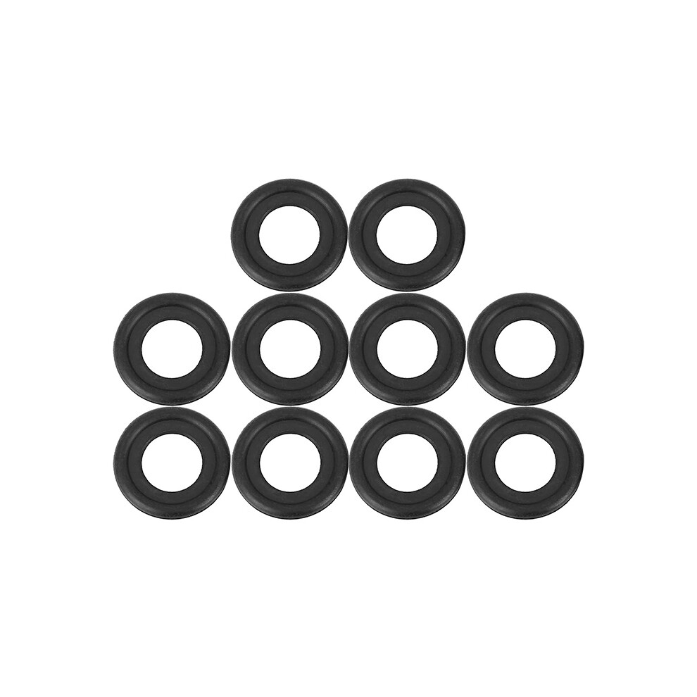 10Pcs Rubber Oil Drain Plug Gaskets Washer Replacement For Gm 12616850 3536966 097-119 Black 4853858184745
