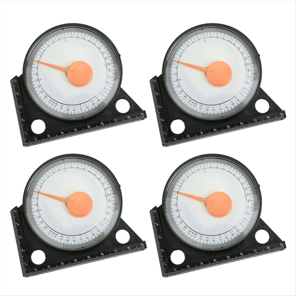 Multifunctional Plastic Angle Meter, Slope Pointer