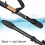 Black Hat Short Style Adjustable Fishing Rod Stora 5