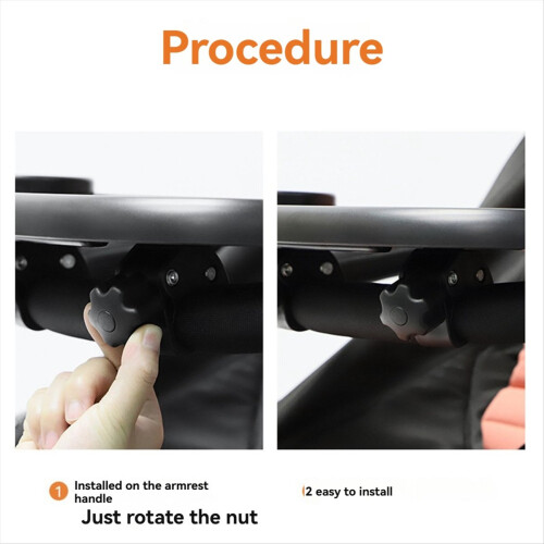 3 In 1 Stroller Cup Holder Antislip Universal Tray 1