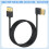 3.3ft Display Port 1.4 Extension Cable 90 Degree D 11