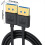 3.3ft Display Port 1.4 Extension Cable 90 Degree D 3